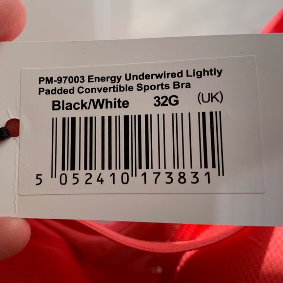 Pour Moi Energy Lightly Padded Convertible Underwire Sports Bra - Picture 9 of 9